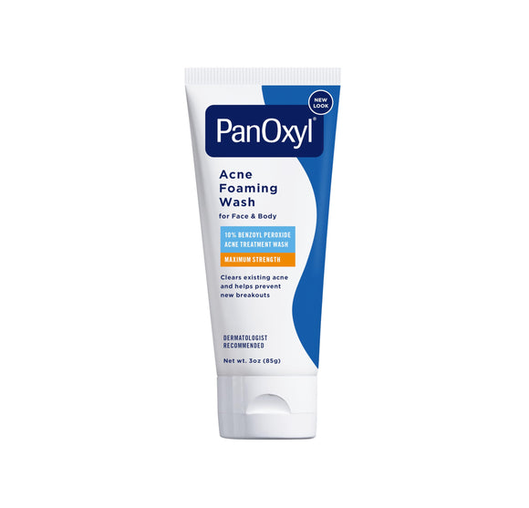 PanOxyl - Acne Foaming Wash with 10% Benzoyl Peroxide - 85g