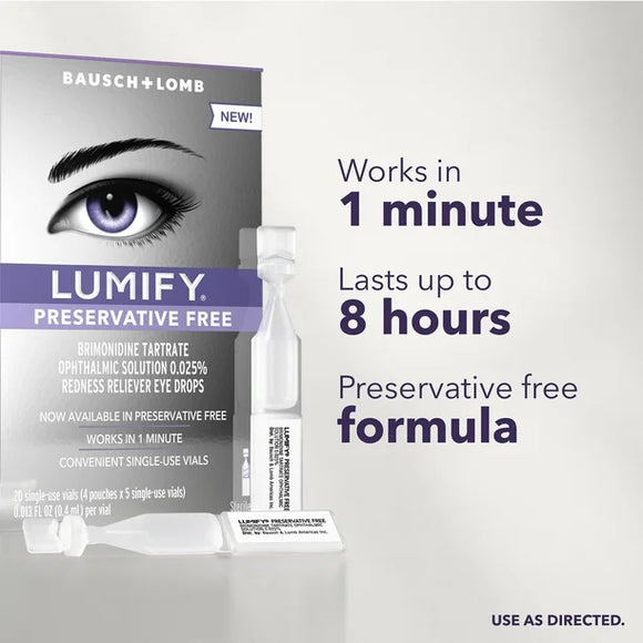 Lumify ® Preservative Free - 2 Zakjes (10 x 0,4 ml)