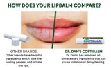 Dr. Dan’s CortiBalm Lippenbalsem – Voor Droge en Gebarsten Lippen – 4 g