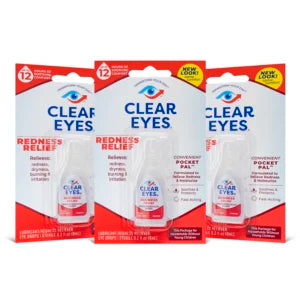 Clear Eyes® Oogdruppels “Redness Relief”|3x6ML Voordeelpak